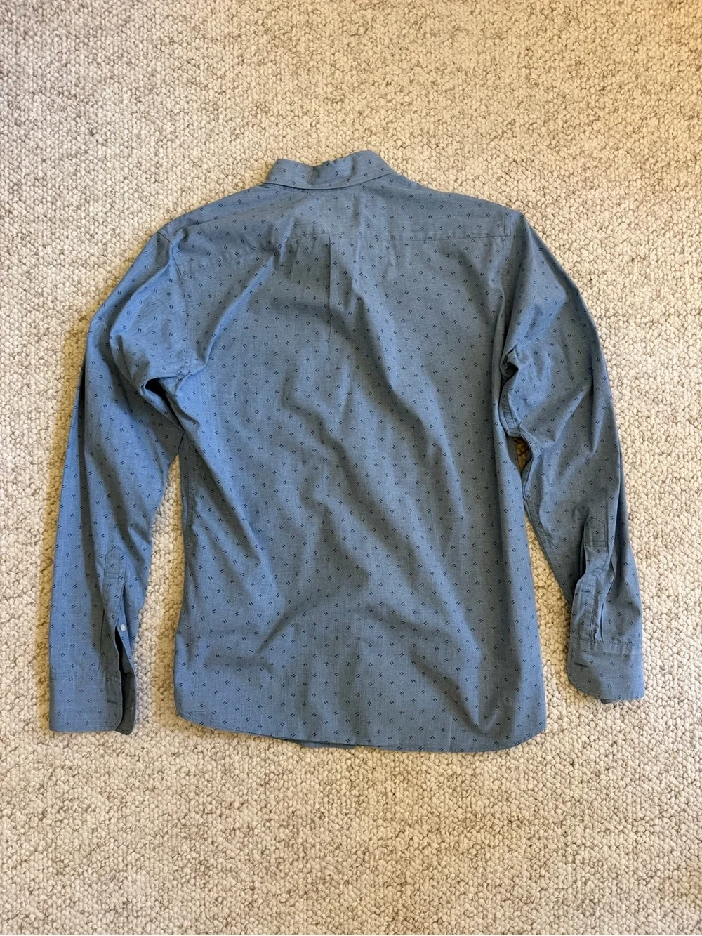 J. Crew Men's Secret Wash Long Sleeve Button Down Slim Fit Shirt - Small